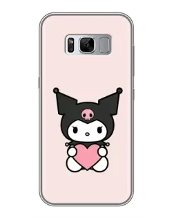 Чохол для Samsung Galaxy S8 (G950) з картинкою «Kuromi та серце»
