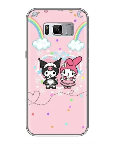 Чехол для Samsung Galaxy S8 (G950) с картинкой «My Melody и Kuromi»