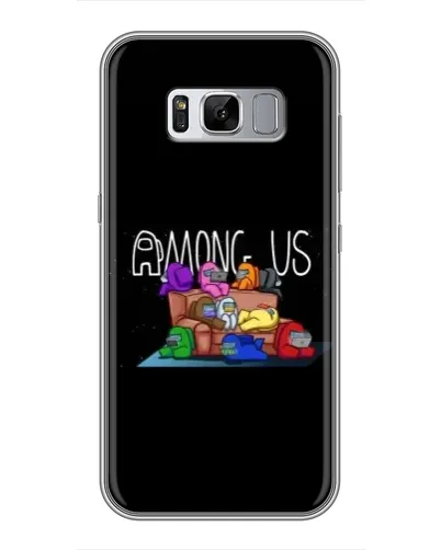 Чехол для Samsung Galaxy S8 (G950) с картинкой «Логотип Among Us»