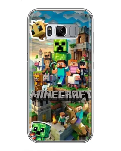 Чехол для Samsung Galaxy S8 (G950) с картинкой «Замок Minecraft» Чехол для Samsung Galaxy S8 (G950) с картинкой «Замок Minecraft»
