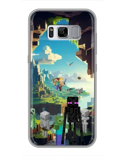 Чехол для Samsung Galaxy S8 (G950) с картинкой «Эндермен в лесу» Чехол для Samsung Galaxy S8 (G950) с картинкой «Эндермен в лесу»