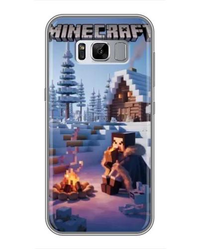 Чехол для Samsung Galaxy S8 (G950) с картинкой «Зимний Minecraft» Чехол для Samsung Galaxy S8 (G950) с картинкой «Зимний Minecraft»