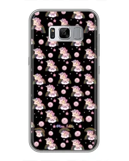 Чехол для Samsung Galaxy S8 (G950) с картинкой «Magic Unicorn паттерн»