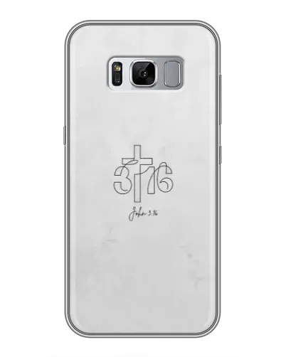 Чехол для Samsung Galaxy S8 (G950) с картинкой «Иоанна 3:16 Крест» Чехол для Samsung Galaxy S8 (G950) с картинкой «Иоанна 3:16 Крест»