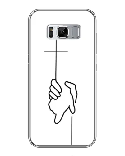 Чехол для Samsung Galaxy S8 (G950) с картинкой «Рука держит» Чехол для Samsung Galaxy S8 (G950) с картинкой «Рука держит»