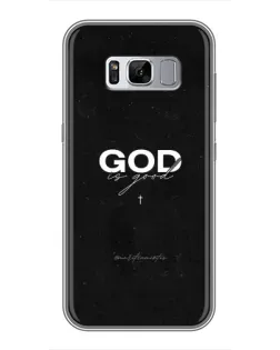 Чехол для Samsung Galaxy S8 (G950) с картинкой «GOD — Бог над всем»