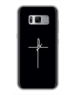 Чехол для Samsung Galaxy S8 (G950) с картинкой «Тонкий крест»