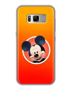 Чехол для Samsung Galaxy S8 (G950) с картинкой «Mickey в круге»