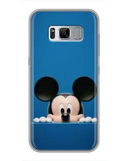 Чехол для Samsung Galaxy S8 (G950) с картинкой «Микки выглядывает»