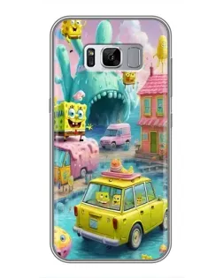 Чехол для Samsung Galaxy S8 (G950) с картинкой «Монстр-трак приключения»
