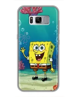 Чехол для Samsung Galaxy S8 (G950) с картинкой «Подводный привет»