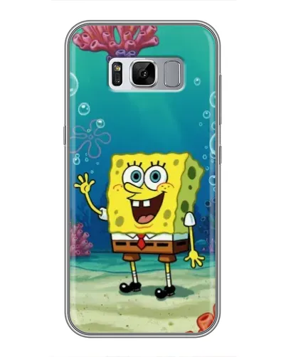 Чехол для Samsung Galaxy S8 (G950) с картинкой «Подводный привет»