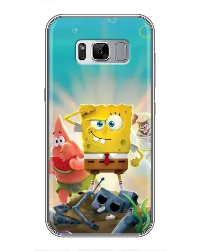 Чехол для Samsung Galaxy S8 (G950) с картинкой «Спанч Боб победитель»