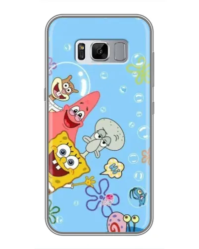 Чехол для Samsung Galaxy S8 (G950) с картинкой «Веселые пузырьки»