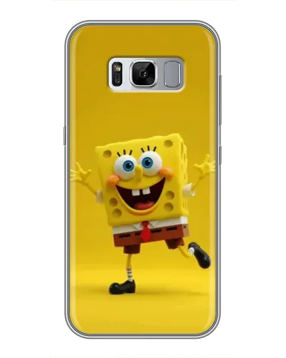 Чехол для Samsung Galaxy S8 (G950) с картинкой «Позитивный Губка Боб»