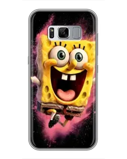 Чехол для Samsung Galaxy S8 (G950) с картинкой «Взрывной Спанч Боб»