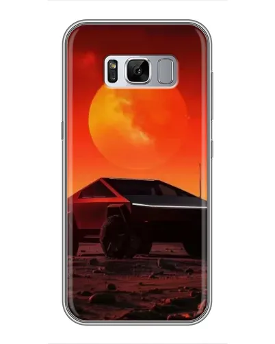 Чехол для Samsung Galaxy S8 (G950) с картинкой «Cybertruck на Марсе» Чехол для Samsung Galaxy S8 (G950) с картинкой «Cybertruck на Марсе»