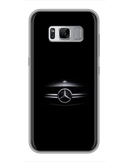 Чехол для Samsung Galaxy S8 (G950) с картинкой «Mercedes — абстрактные линии»