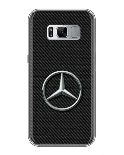 Чехол для Samsung Galaxy S8 (G950) с картинкой «Карбоновый Mercedes стиль» Чехол для Samsung Galaxy S8 (G950) с картинкой «Карбоновый Mercedes стиль»
