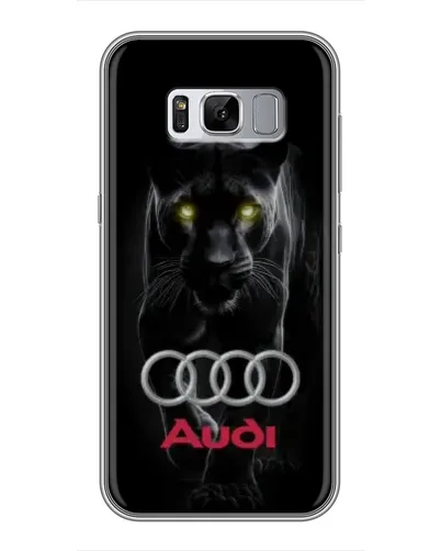 Чехол для Samsung Galaxy S8 (G950) с картинкой «Пантера и Audi» Чехол для Samsung Galaxy S8 (G950) с картинкой «Пантера и Audi»