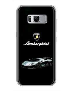 Чохол для Samsung Galaxy S8 (G950) з картинкою «Логотип Lamborghini класика»