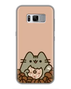 Чехол для Samsung Galaxy S8 (G950) с картинкой «Кофейный Пушин» Чехол для Samsung Galaxy S8 (G950) с картинкой «Кофейный Пушин»