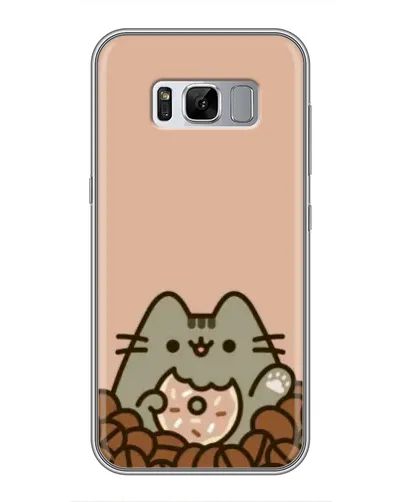 Чехол для Samsung Galaxy S8 (G950) с картинкой «Кофейный Пушин»