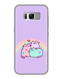 Чехол для Samsung Galaxy S8 (G950) с картинкой «Радужные Пушины» Чехол для Samsung Galaxy S8 (G950) с картинкой «Радужные Пушины»