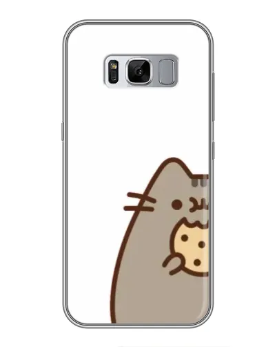 Чехол для Samsung Galaxy S8 (G950) с картинкой «Пушин с печеньем»