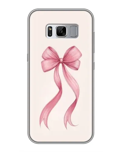 Чехол для Samsung Galaxy S8 (G950) с картинкой «Розовый бант» Чехол для Samsung Galaxy S8 (G950) с картинкой «Розовый бант»
