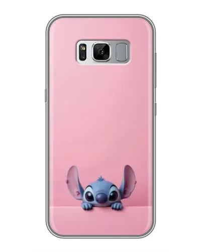 Чехол для Samsung Galaxy S8 (G950) с картинкой «Stitch выглядывает»