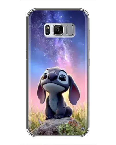Чехол для Samsung Galaxy S8 (G950) с картинкой «Стич на рассвете»