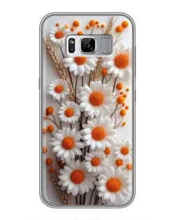 Чохол для Samsung Galaxy S8 (G950) з картинкою «Білі сухоцвіти» Чохол для Samsung Galaxy S8 (G950) з картинкою «Білі сухоцвіти»