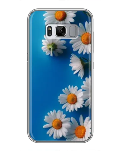 Чехол для Samsung Galaxy S8 (G950) с картинкой «Белоснежные маргаритки»
