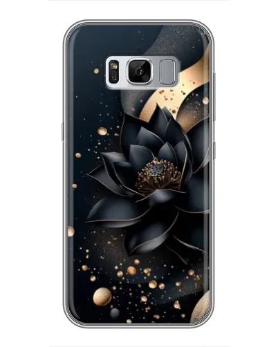 Чехол для Samsung Galaxy S8 (G950) с картинкой «Черный лотос»