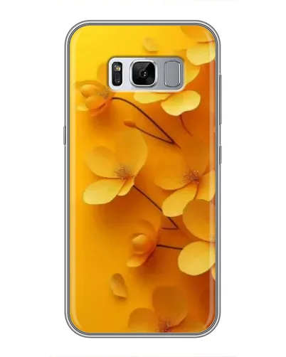 Чехол для Samsung Galaxy S8 (G950) с картинкой «Золотые лепестки»