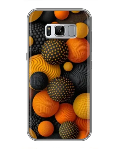 Чехол для Samsung Galaxy S8 (G950) с картинкой «Объемные оранжевые сферы» Чехол для Samsung Galaxy S8 (G950) с картинкой «Объемные оранжевые сферы»