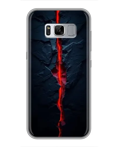 Чехол для Samsung Galaxy S8 (G950) с картинкой «Kрасная лавовая трещина» Чехол для Samsung Galaxy S8 (G950) с картинкой «Kрасная лавовая трещина»