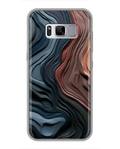 Чехол для Samsung Galaxy S8 (G950) с картинкой «Цветные волны каньона» Чехол для Samsung Galaxy S8 (G950) с картинкой «Цветные волны каньона»