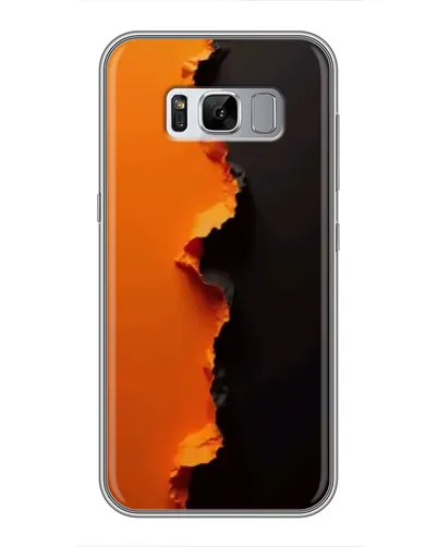 Чехол для Samsung Galaxy S8 (G950) с картинкой «Оранжевый разлом» Чехол для Samsung Galaxy S8 (G950) с картинкой «Оранжевый разлом»