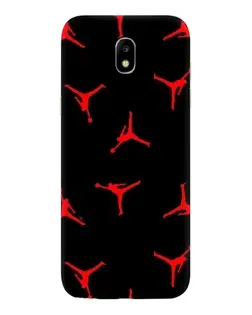 Чехол для Samsung Galaxy J5 2017 (J530F EU) с картинкой «Jordan Red Pattern» Чехол для Samsung Galaxy J5 2017 (J530F EU) с картинкой «Jordan Red Pattern»