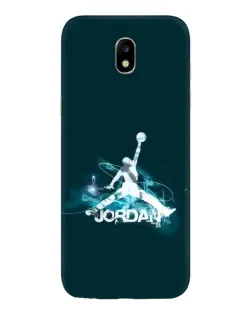 Чехол для Samsung Galaxy J5 2017 (J530F EU) с картинкой «Jordan Blue Fire» Чехол для Samsung Galaxy J5 2017 (J530F EU) с картинкой «Jordan Blue Fire»