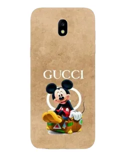 Чехол для Samsung Galaxy J5 2017 (J530F EU) с картинкой «Микки Маус Gucci — крафт» Чехол для Samsung Galaxy J5 2017 (J530F EU) с картинкой «Микки Маус Gucci — крафт»