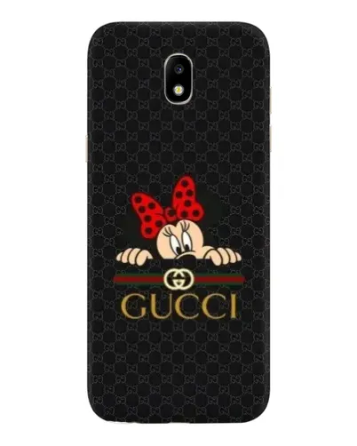 Чехол для Samsung Galaxy J5 2017 (J530F EU) с картинкой «Минни Маус Gucci — черный»