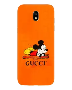 Чехол для Samsung Galaxy J5 2017 (J530F EU) с картинкой «Микки Маус Gucci — оранж» Чехол для Samsung Galaxy J5 2017 (J530F EU) с картинкой «Микки Маус Gucci — оранж»