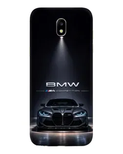 Чехол для Samsung Galaxy J5 2017 (J530F EU) с картинкой «BMW сквозь ночной город»