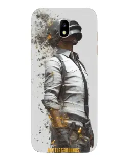 Чехол для Samsung Galaxy J5 2017 (J530F EU) с картинкой «PUBG — боец в пыли»