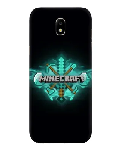 Чехол для Samsung Galaxy J5 2017 (J530F EU) с картинкой «Minecraft Diamond лого» Чехол для Samsung Galaxy J5 2017 (J530F EU) с картинкой «Minecraft Diamond лого»
