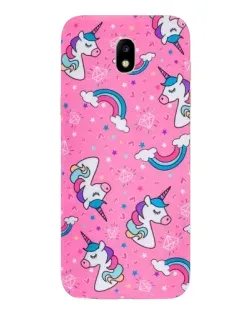 Чехол для Samsung Galaxy J5 2017 (J530F EU) с картинкой «Unicorn паттерн розовый» Чехол для Samsung Galaxy J5 2017 (J530F EU) с картинкой «Unicorn паттерн розовый»