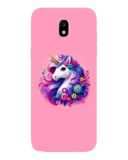 Чехол для Samsung Galaxy J5 2017 (J530F EU) с картинкой «Сказочный единорог»